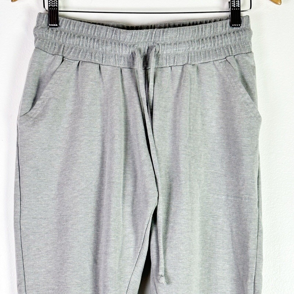 Free People FP Movement High Rise Sunny Skinny Sweatpant Jogger Heathered Gray S - Picture 5 of 12